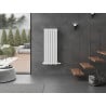 Mexen Boston radiateur décoratif 1200 x 452 mm, 611 W, blanc - W213-1200-452-00-20