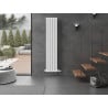 Radiateur décoratif Mexen Boston 1800 x 376 mm, 740 W, blanc - W213-1800-376-01-20
