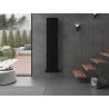 Mexen Boston radiateur décoratif 1800 x 376 mm, 740 W, noir - W213-1800-376-01-70