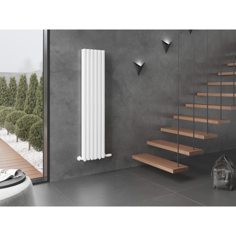 Mexen Dallas radiateur décoratif 1600 x 360 mm, 1039 W, blanc - W214-1600-360-00-20