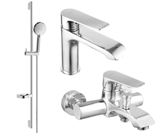 Mexen Pecos DS75 ensemble pour baignoire, chromé - 72703DS75-00