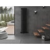 Mexen Kansas radiateur décoratif 1800 x 420 mm, 1242 W, noir - W204-1800-420-00-70