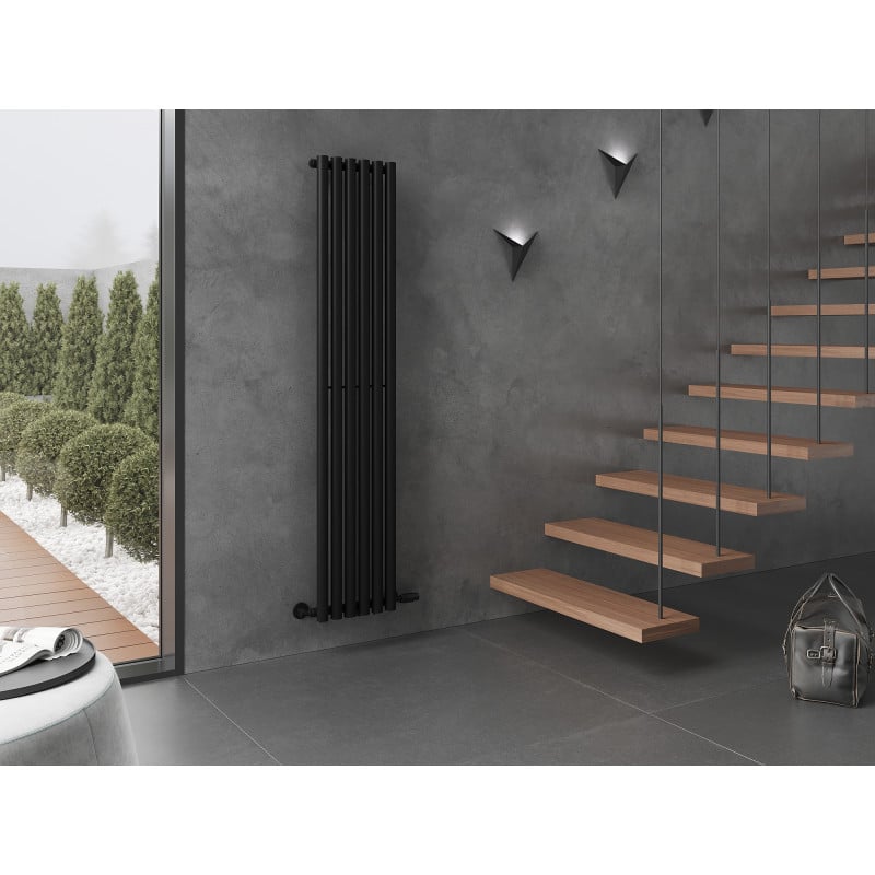Mexen Nevada radiateur décoratif 1800 x 360 mm, 705 W, noir - W201-1800-360-00-70