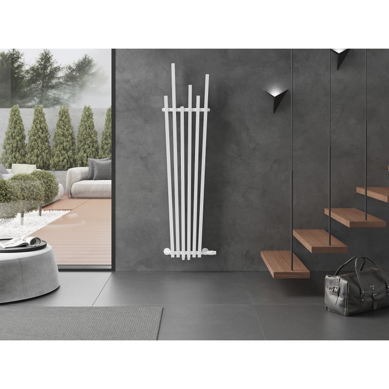 Mexen Omaha radiateur décoratif 1800 x 420 mm, 655 W, blanc - W208-1800-420-00-20