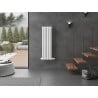 Mexen Oregon radiateur décoratif 1200 x 360 mm, 417 W, blanc - W202-1200-350-00-20