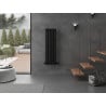 Mexen Oregon radiateur décoratif 1200 x 360 mm, 417 W, noir - W202-1200-350-00-70