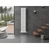 Radiateur décoratif Mexen Oregon 1800 x 360 mm, 604 W, blanc - W202-1800-350-00-20