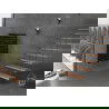 Radiateur décoratif Mexen Provo 1125 x 600 mm, 799 W, noir - W209-1125-600-00-70