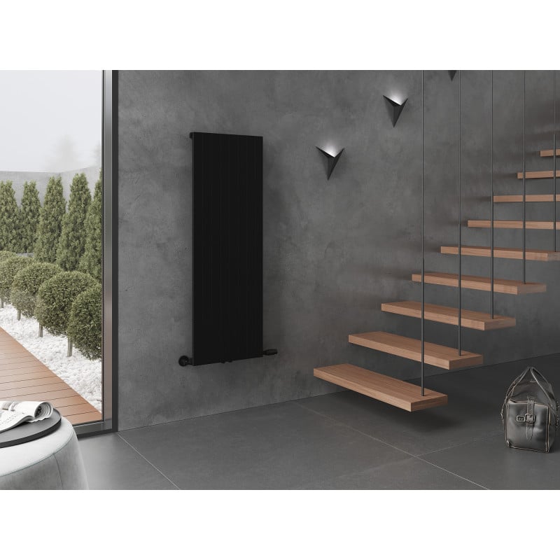 Mexen Topeka radiateur décoratif 1400 x 480 mm, 950 W, noir - W210-1400-480-00-70