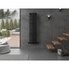 Radiateur décoratif Mexen Tulsa 1600 x 420 mm, 613 W, noir - W219-1600-420-00-70