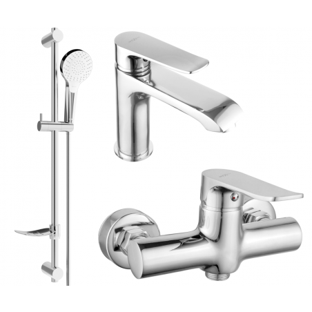 Mexen Pecos DF05 ensemble de douche, chrome - 72704DF05-00