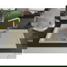 Mexen Leo évier en granit 1-bassin avec égouttoir et robinet de cuisine Flora, beige - 6501-69-670401-09