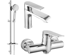Ensemble de douche Mexen Pecos DQ40, chrom - 72704DQ40-00