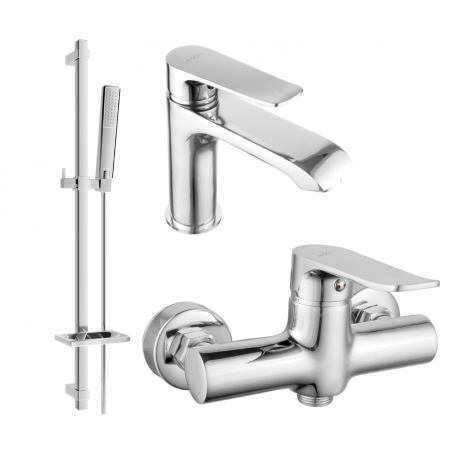 Ensemble de douche Mexen Pecos DQ72, chrom - 72704DQ72-00