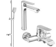Mexen Pecos DS62 ensemble de bain, chromé - 72713DS62-00