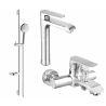 Mexen Pecos DS75 Set de bain, chromé - 72713DS75-00