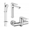 Mexen Pecos Ensemble de douche DQ40, chrome - 72714DQ40-00