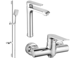 Mexen Pecos DS62 ensemble de douche, chrome - 72714DS62-00