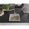 Mexen Milo évier de cuisine en granit 1 bac avec robinet de cuisine Flora, beige - 6505-69-670401-00