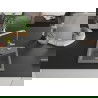 Mexen Milo évier en granit à 1 cuve avec robinet mélangeur Flora, Gris - 6505-71-670401-00