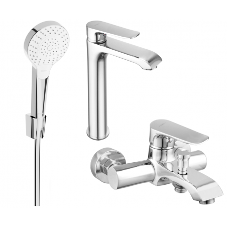 Mexen Pecos R05 ensemble de baignoire, chrome - 72713R05-00