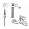 Mexen Pecos R05 ensemble de baignoire, chrome - 72713R05-00