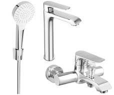 Mexen Pecos R05 ensemble pour baignoire, chrome - 72713R05-00