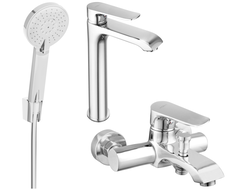 Mexen Pecos R40 ensemble de bain, chrome - 72713R40-00