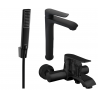 Mexen Pecos R72 ensemble de baignoire, noir - 72713R72-70