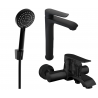 Mexen Pecos R75 ensemble de bain, noir - 72713R75-70