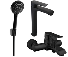 Mexen Pecos R75 ensemble de bain, noir - 72713R75-70
