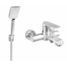 Mexen Pecos R62 ensemble de robinet de baignoire avec ensemble de douche, chrome - 7273R62-00