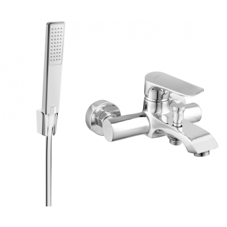 Mexen Pecos R72 robinet de baignoire avec ensemble de douche, chromé - 7273R72-00