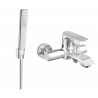Mexen Pecos R72 robinet de baignoire avec ensemble de douche, chromé - 7273R72-00