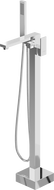 Batterie de baignoire autoportante Mexen Urano, chromée - 75233-00