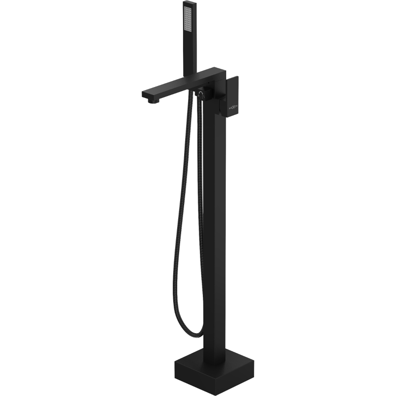 Mexen Urano robinet de baignoire autoportant, noir - 75233-70