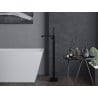 Mexen Urano robinet de baignoire autoportant, noir - 75233-70