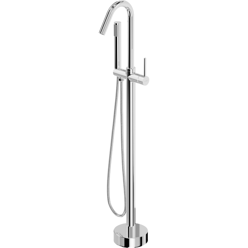 Mexen Gaja mitigeur de baignoire autoportant, chrome - 75333-00