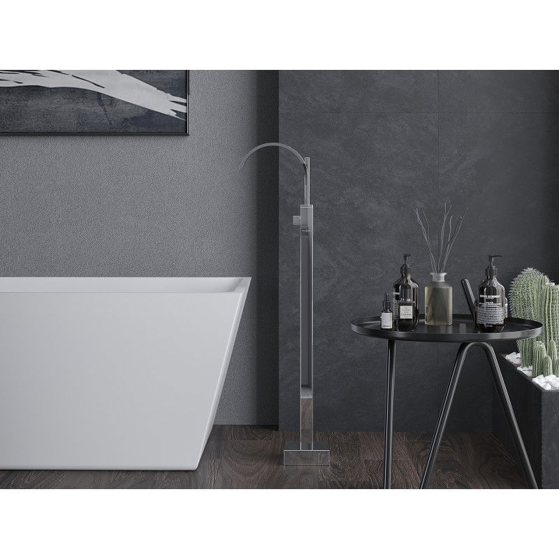 Mexen Veda robinet de baignoire autoportant, chrome - 75433-00