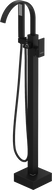Mexen Veda batterie de baignoire autoportante, noire - 75433-70