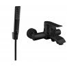 Mexen Pecos R72 robinet de baignoire avec ensemble de douche, noir - 7273R72-70