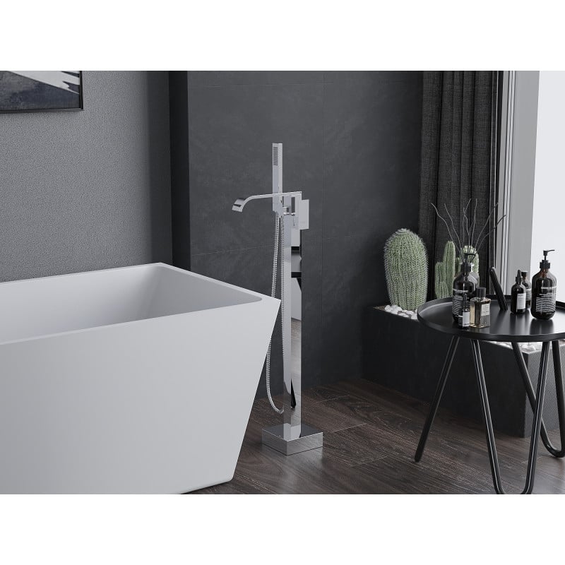 Mexen Lava robinet de baignoire autoportant, chromé - 752433-00