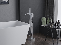 Mexen Lava mitigeur de baignoire indépendant, chrome - 752433-00