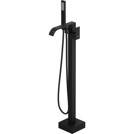 Mexen Lava baignoire sur pied, noir - 752433-70