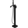 Batterie de bain autoportante Mexen Lava, noire - 752433-70