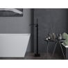 Mexen Lava baignoire sur pied, noir - 752433-70