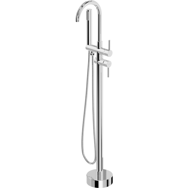 Mexen Alma robinet de bain autoportant, chrome - 75033-00