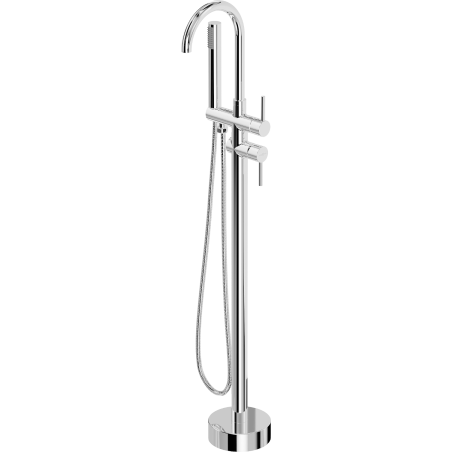 Mexen Alma baignoire autoportante, chrome - 75033-00