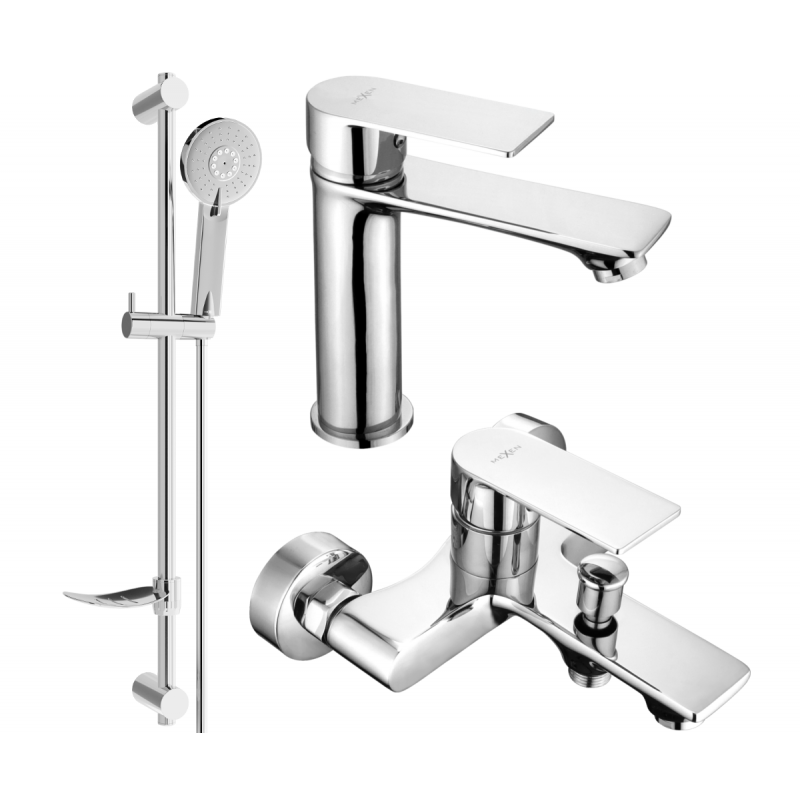 Mexen Royo DF40 ensemble de bain, chromé - 72203DF40-00