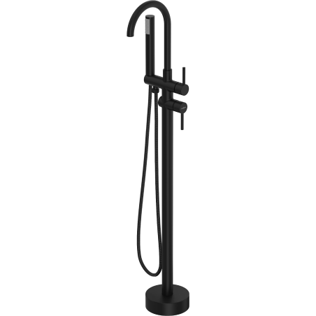 Mexen Alma mitigeur de baignoire sur pied, noir - 75033-70